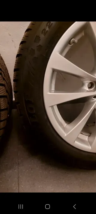 Llantas BMW aluminio con goma invierno