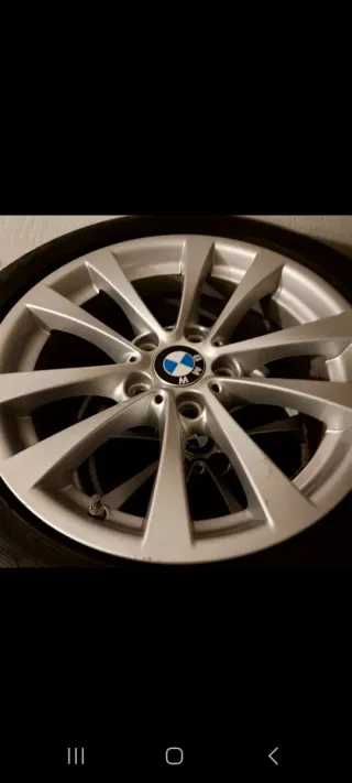 Llantas BMW aluminio con goma invierno