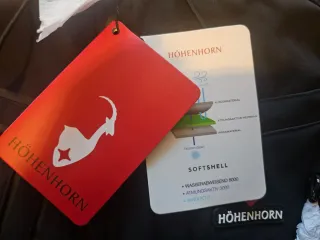 Chaqueta Softshell Höhenhorn Talla S Impermeable
