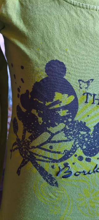 Camiseta manga larga mariposas