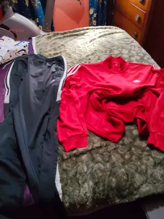 Chándal Adidas Rojo Talla XL