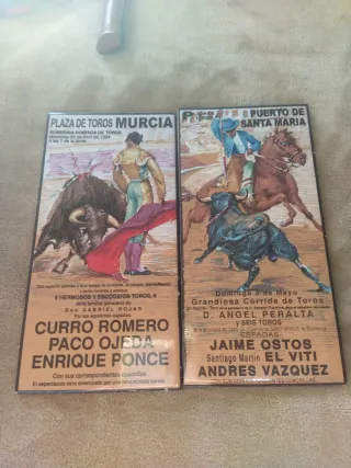2 Azulejos Toros Murcia y Puerto Santa María
