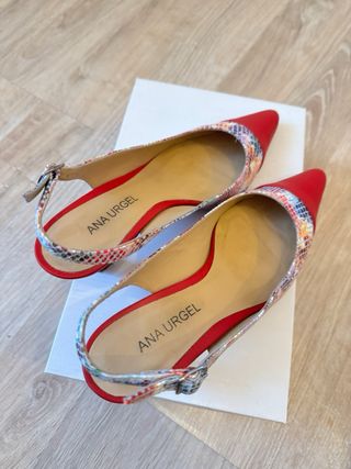 Zapatos Ana Urgel Talla 37 Slingback