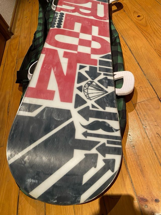 Tabla Snow Burton con Fijaciones y Funda