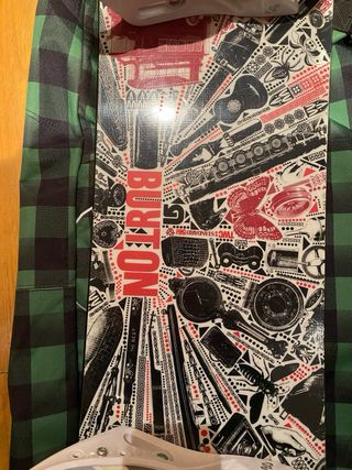 Tabla Snow Burton con Fijaciones y Funda