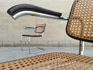 2 sillas Cesca B64 Marcel Breuer by GAVINA.