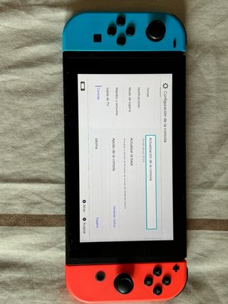 Nintendo Switch azul/rojo