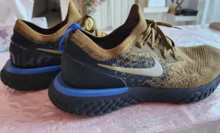 Deportivo Nike Hombre Azul y Marrón