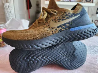 Deportivo Nike Hombre Azul y Marrón