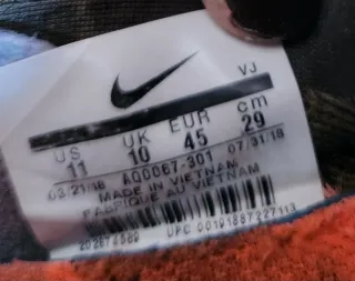 Deportivo Nike Hombre Azul y Marrón