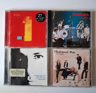 Cds Beatles, Ramones, Bolton, Fleetwood Mac