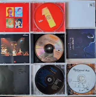 Cds Beatles, Ramones, Bolton, Fleetwood Mac