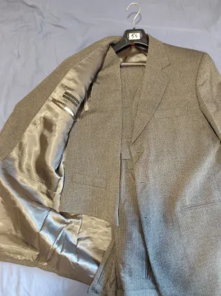 2 Trajes Antonio Domínguez y Emilio Tucci grises