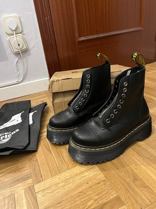 Botas Dr. Martens Plataforma Negras