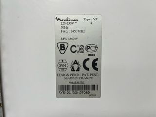 Microondas Moulinex Optimo Compact