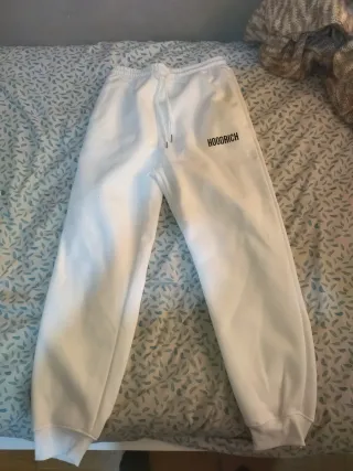 Pantalones Hoodrich Largos Blancos y Negros