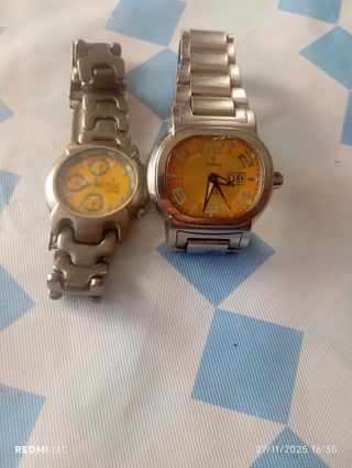 Reloj festina y uno viceroya falta de las pilas