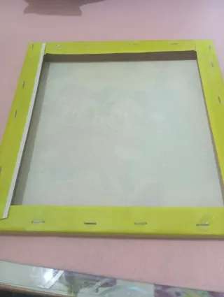 Quadro Minnie e Topolino Natale