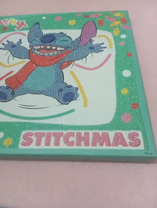 Quadro Minnie e Topolino Natale