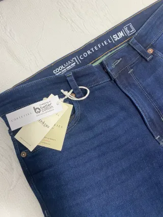 Pantalón vaquero EIGHTIES caballero azul