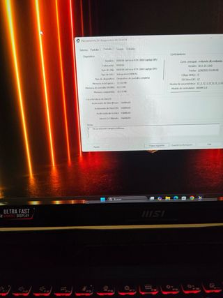 Portátil Gaming MSI i7 12th Gen RTX 32GB 2TB 360Hz