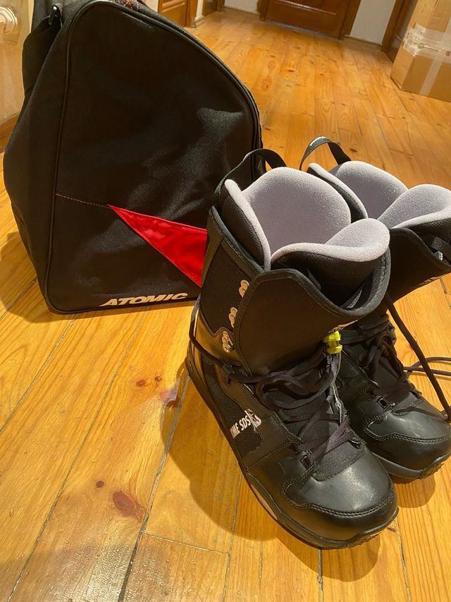 Botas Snowboard Rome SDS Negras + Bolsa transporte