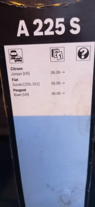Limpiaparabrisas de coche marca Bosch