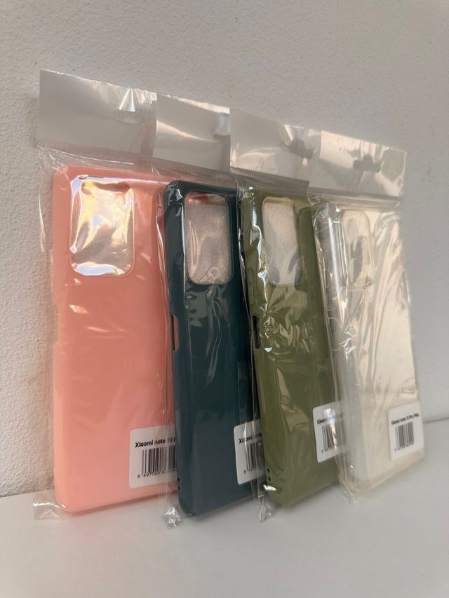 Fundas Xiaomi Note 10 Pro/Max silicona