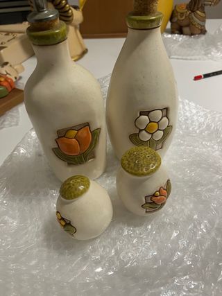 Set Acetiera Oliera Saliera Pepiera Thun