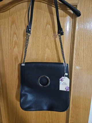 Bolso Sfera Negro Nuevo con etiqueta