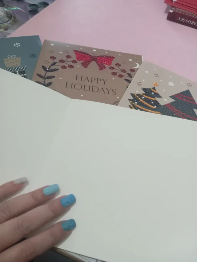 Biglietti Auguri Diamond Painting Natale