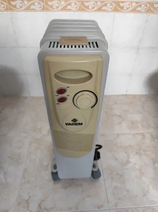 Radiador Eléctrico Vadem 2 Intensidades, ligero