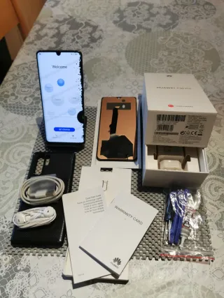 Huawei P30 Pro 128GB Blu + Vetro LCD