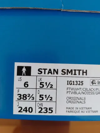 Adidas Stan Smith Blancas y beige