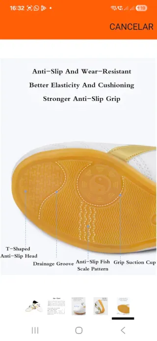 Zapatos Taekwondo TKDSHDES Blancos Dorados numer44