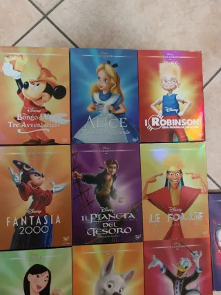 Lotto DVD Disney Classici