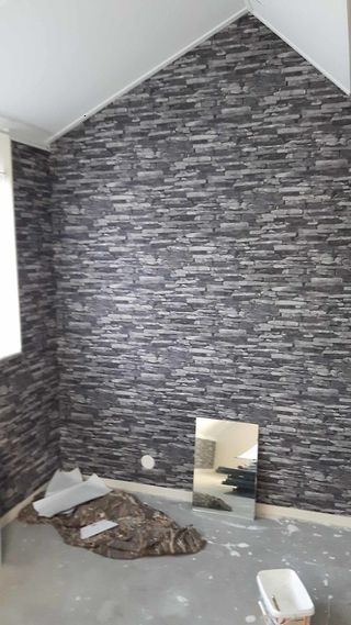 Instalación de papel pintado