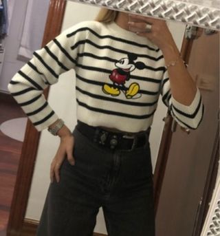 Jersey Mickey Mouse Rayas