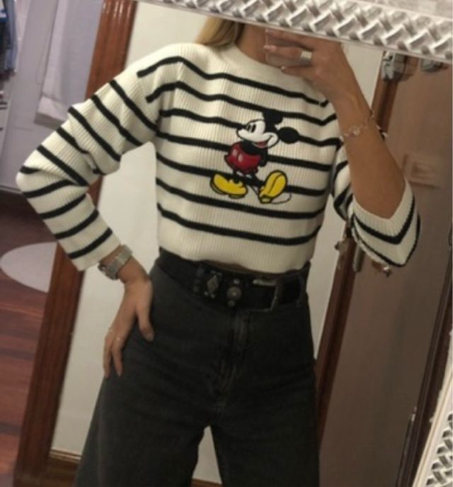 Jersey Mickey Mouse Rayas