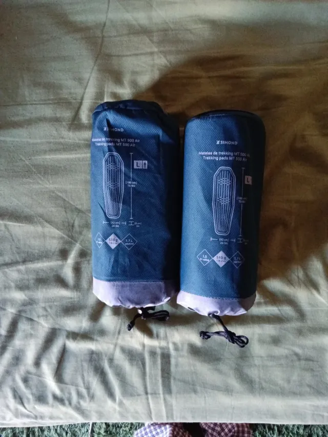 2 Esterillas de trekking SIMOND MT 500 Air