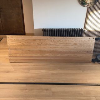 Puerta corredera madera y herraje