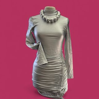 Vestito donna silver taglia unica