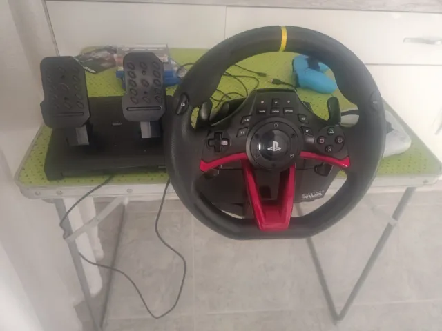 volante y pedales para play 4 y pc