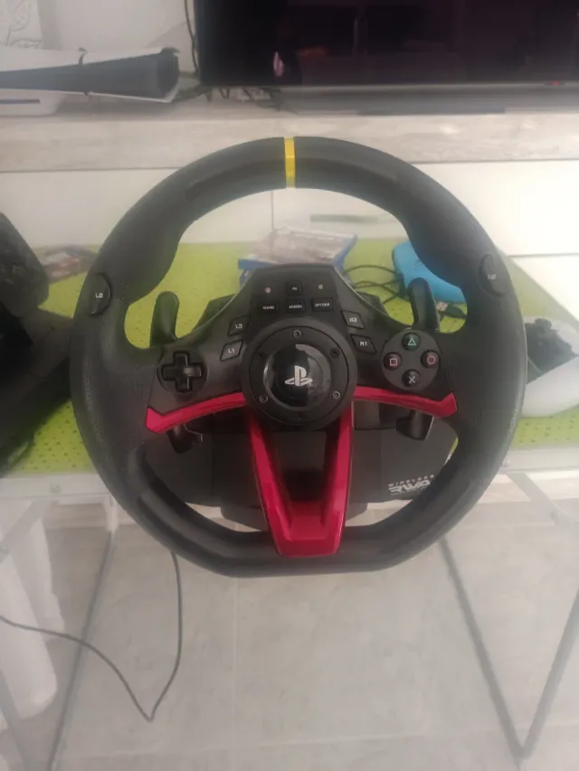volante y pedales para play 4 y pc