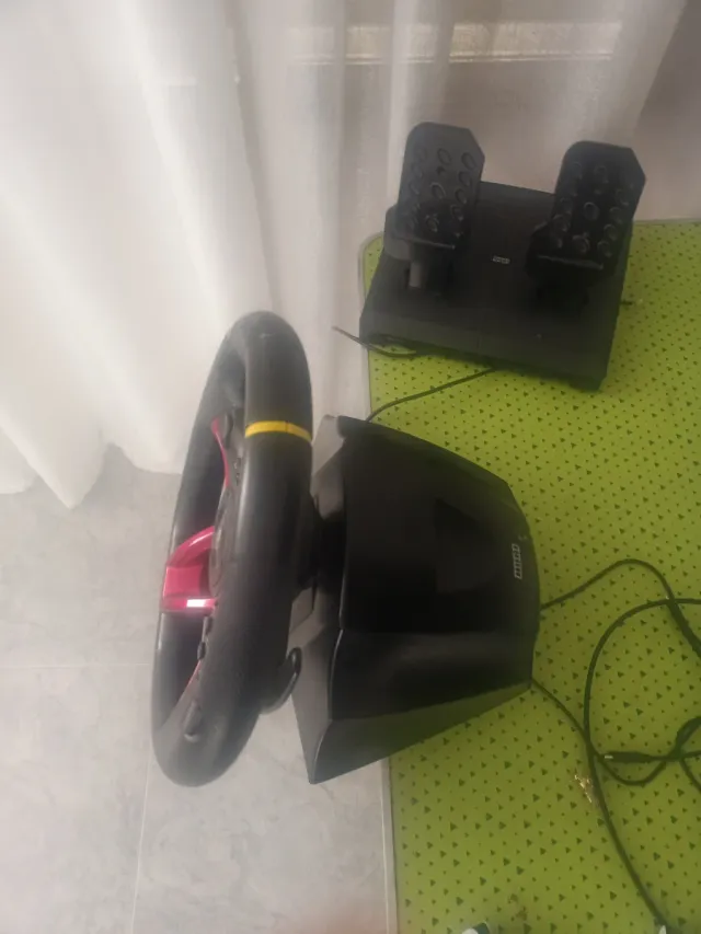 volante y pedales para play 4 y pc