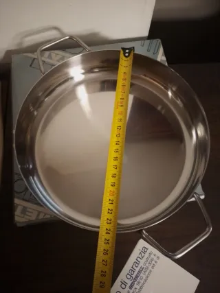 Tegame Inoxmetal cm 24 made in Italy