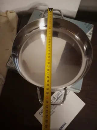 Tegame Inoxmetal cm 24 made in Italy