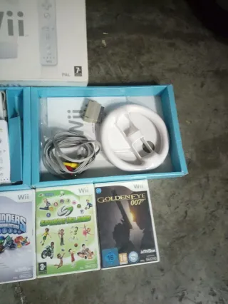 Consola Nintendo Wii Blanca + Juegos