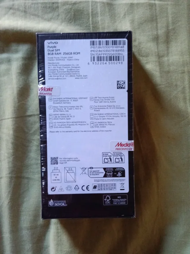 Móvil Vivo V50 Lite 256GB