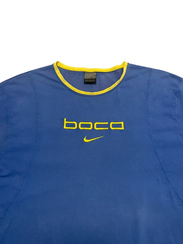 Camiseta Boca Juniors 2001 Manga Larga Talla L